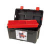 Tayg gereedschapskoffer 44,5 cm polypropyleen zwart/rood