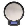 Perel precisieweegschaal digitaal 8,5 cm ABS/RVS zwart/zilver