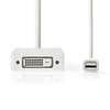 Nedis Mini DisplayPort-Kabel - CCGB37465WT02