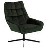 Pralar fauteuil groen.