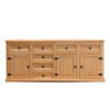 Dressoir New Mexico met 7 laden en 3 deurtjes.