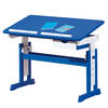 Pacur bureau 1 lade blauw, wit.