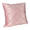 QUVIO Kussenhoes met ruiten patroon - 45 x 45 cm - Fluweel - Roze