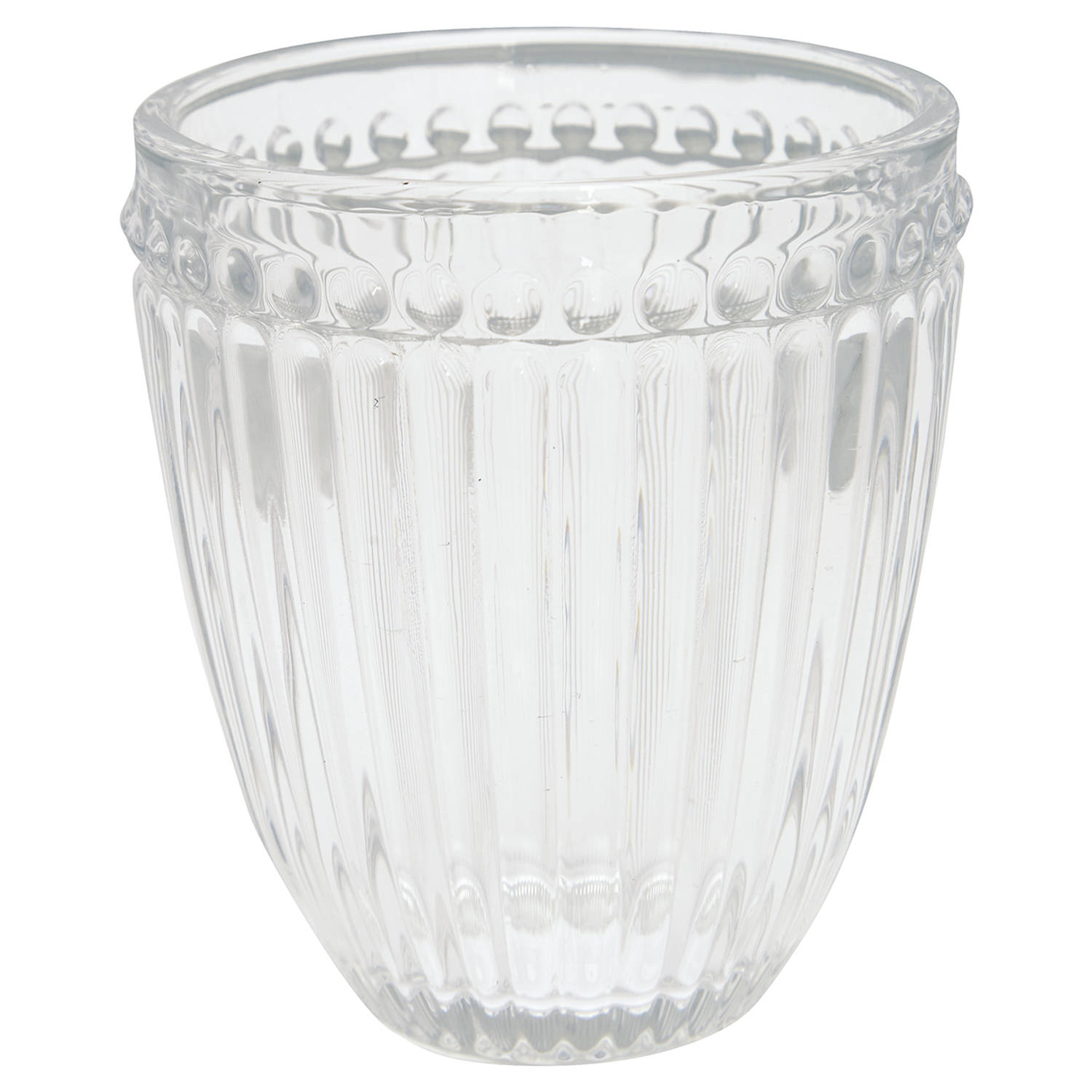 Greengate Waterglas Alice Helder Ø 9 Cm H: 9.5 Cm