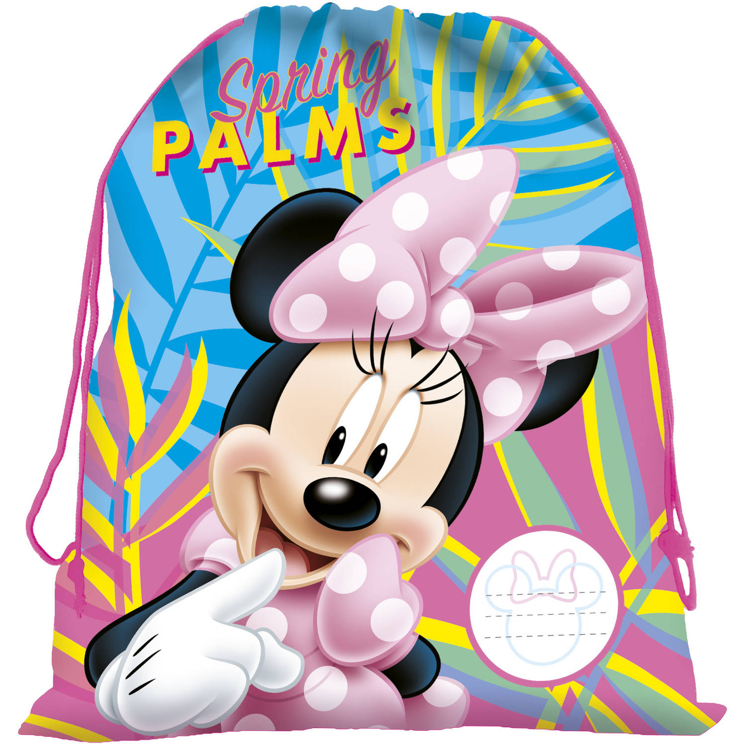 Disney Minnie Mouse Spring Palms - Gymbag - 42 x 33 cm - Multi