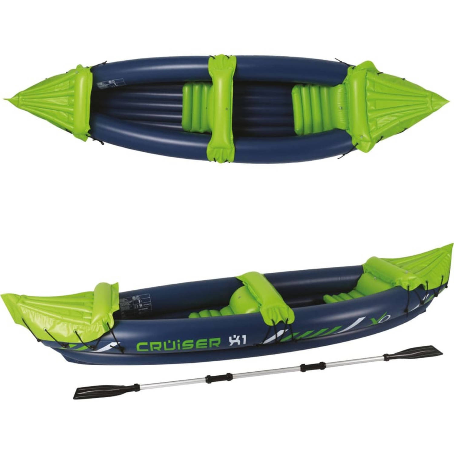 XQ Max Kayak Cruiser X1 2-Persoons 325cm