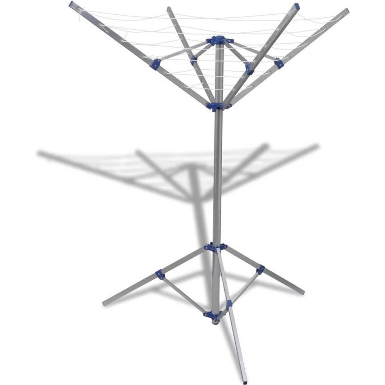 Lowander droogmolen met 15 meter waslijn mobiel / wasmolen Ø106x145 cm | Blokker