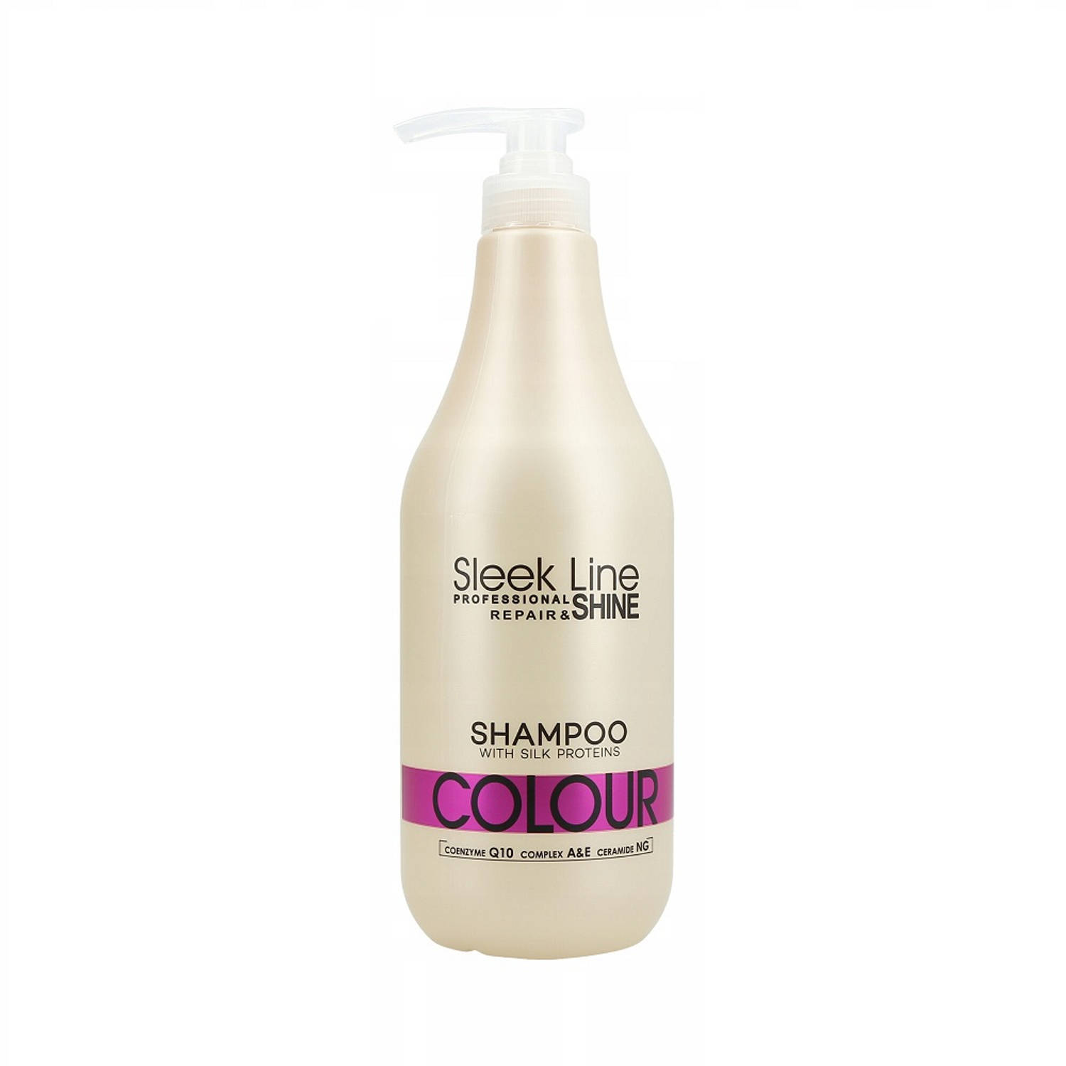 Sleek Line Colour Shampoo met zijde voor gekleurd haar 1000ml