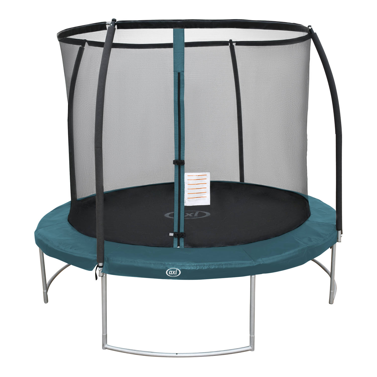 Axi Boston Trampoline Met Veiligheidsnet Ø 244 Cm Groen Inground & Onground Op Palen