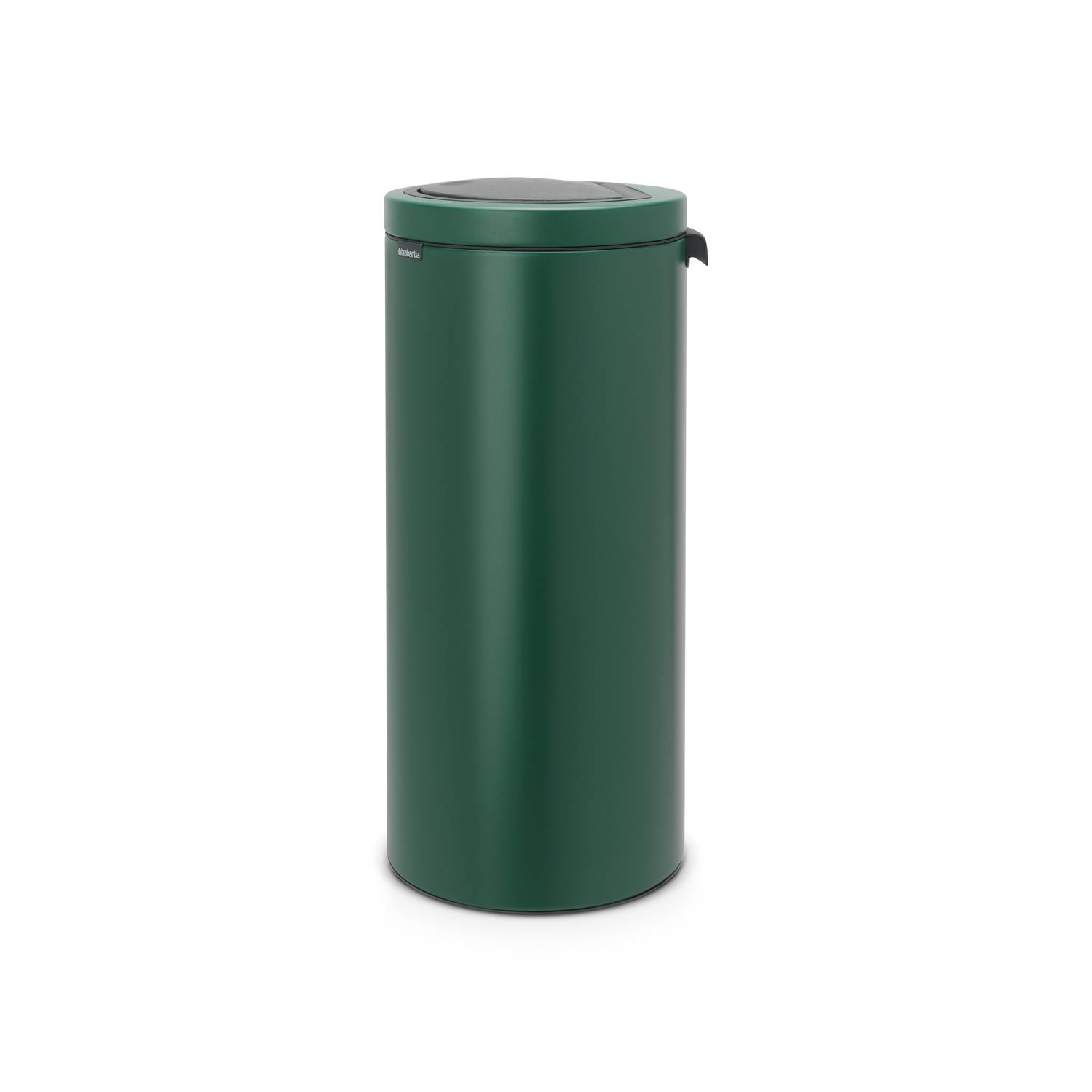 tempo vod Feodaal Brabantia Touch Bin Flat Top afvalemmer 30 liter met kunststof binnenemmer  - Pine Green | Blokker