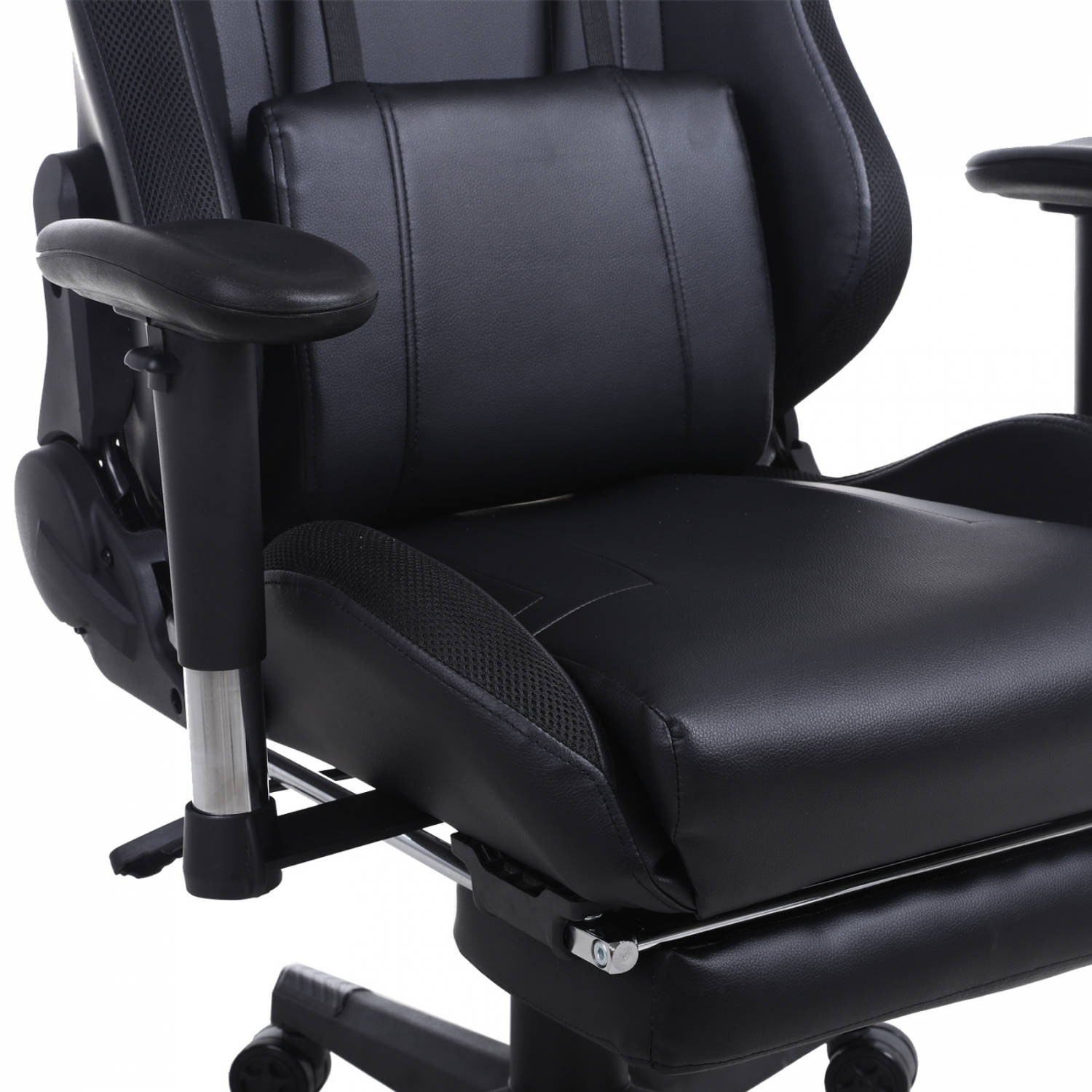 Durf twintig premier Gamestoel Tornado Relax Bureaustoel - met voetsteun - ergonomisch  verstelbaar - zwart | Blokker