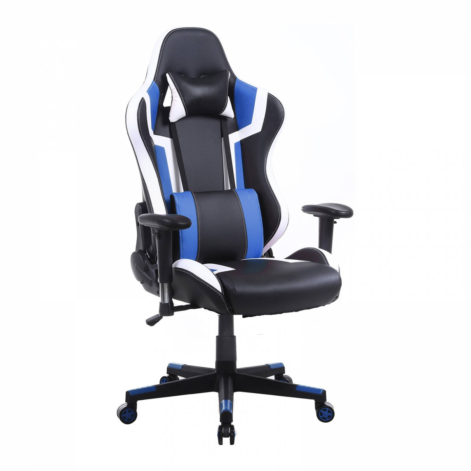 schandaal Mysterie schotel Gamestoel Tornado bureaustoel - ergonomisch verstelbaar - racing gaming  stoel - zwart blauw | Blokker