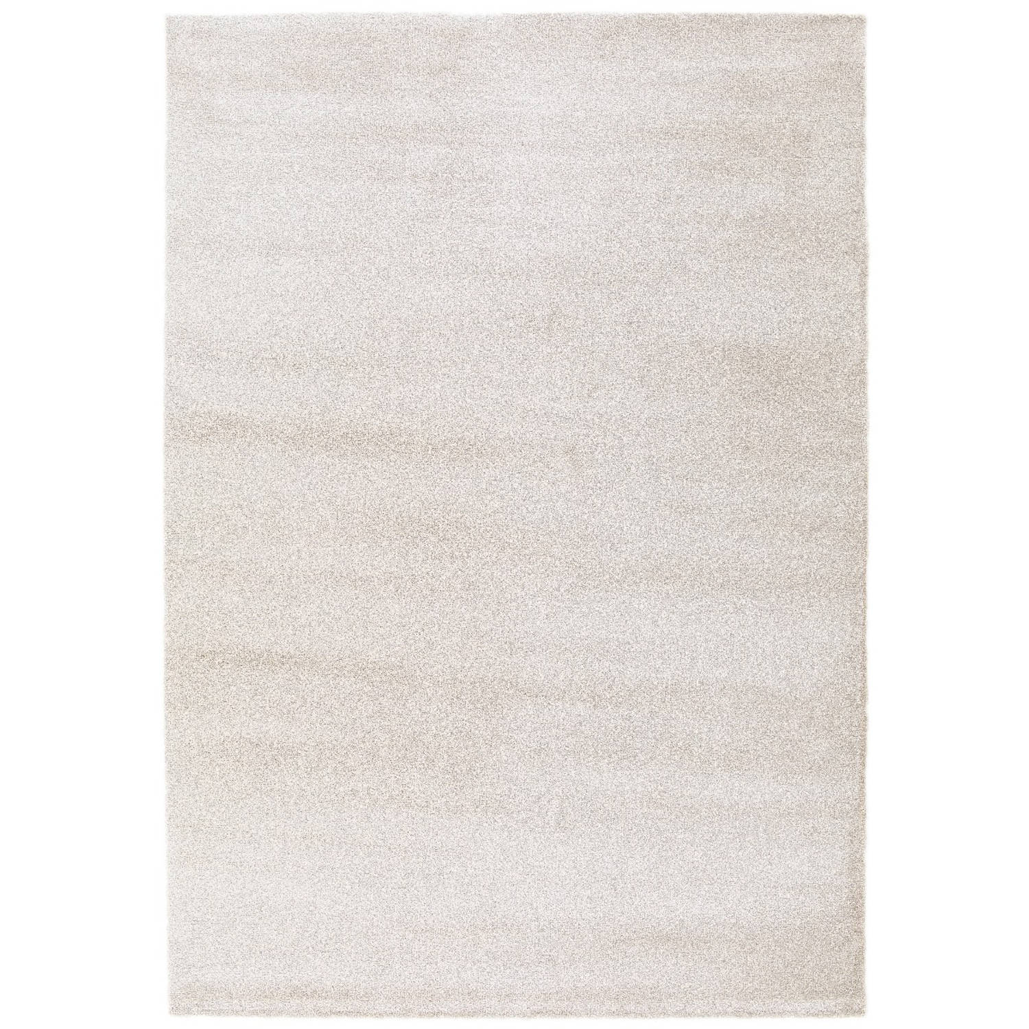 Vloerkleed Glymm Wit/Beige Wasbaar - Interieur05 - Polyester - 140 x 200 cm - (S)