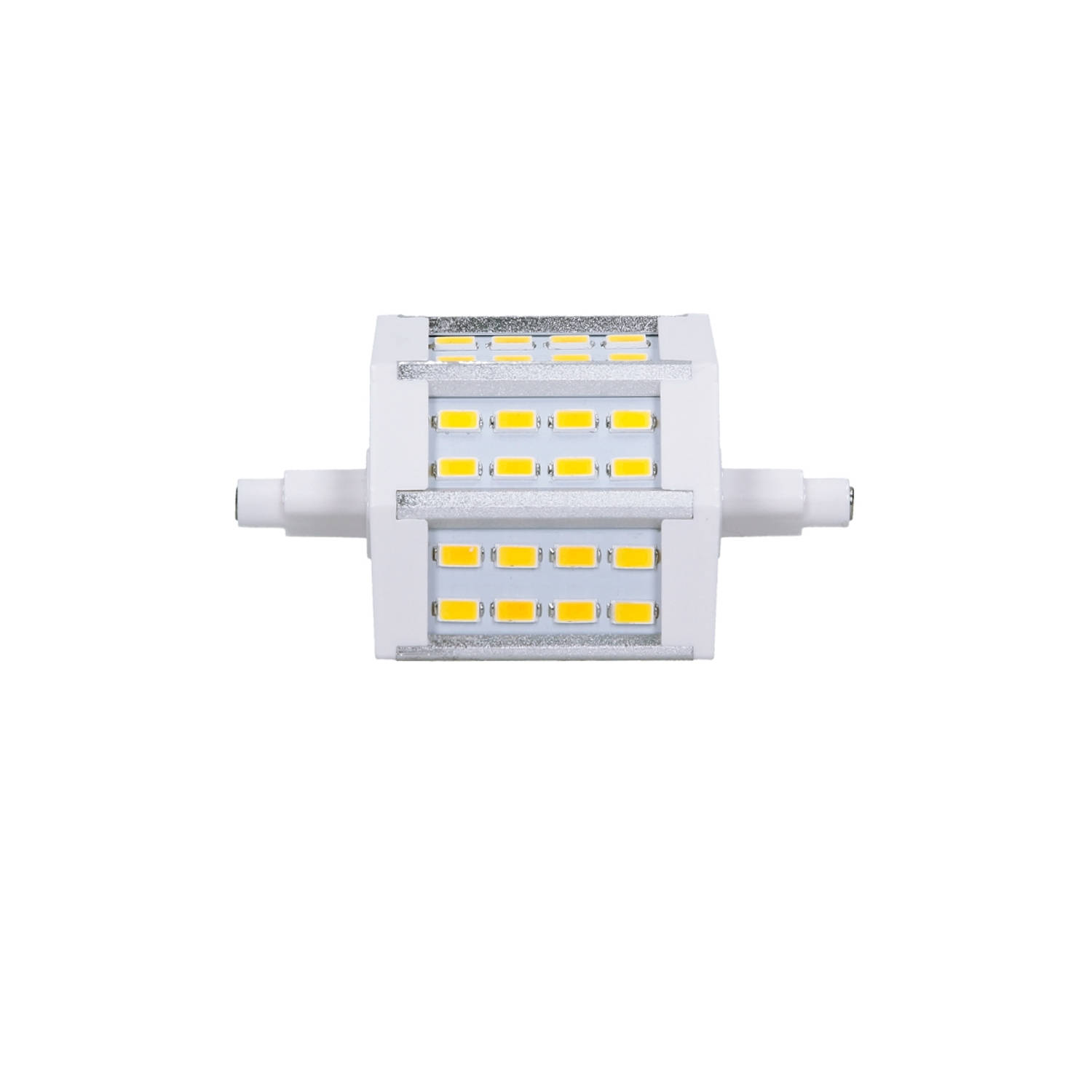 5 xLED lamp R7S 5W warm wit 78mm SMD5730 dimbaar