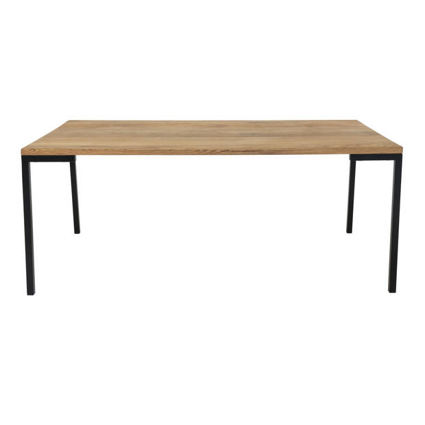 Lugano salontafel 110x60 cm eik geolied.