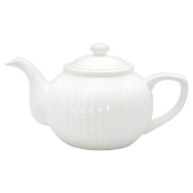 GreenGate Theepot Alice wit - 1 liter