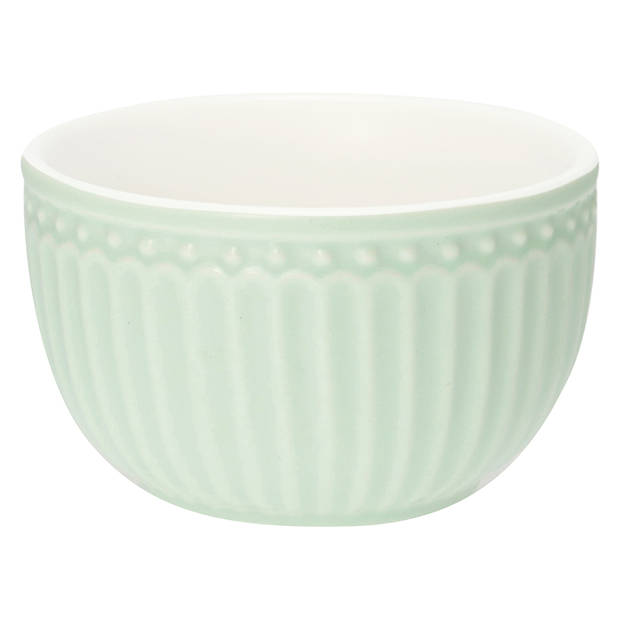 GreenGate Mini schaaltje (dipschaaltje) Alice lichtgroen 150 ml - H 5 cm - Ø 8.5 cm