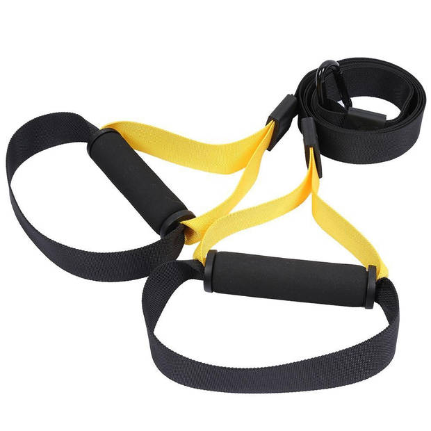 Professionele suspension trainer - sling strap trainer voor crossfit en fitness - inclusief opbergtas