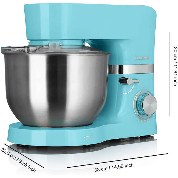 Heinrichs HKM 6278 Keukenmachine XL Blauw