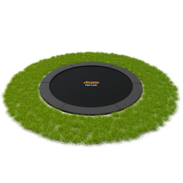 Avyna Pro-Line Flatlevel Trampoline - ø 245 cm (8ft) - Grijs