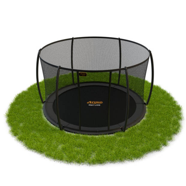 Avyna Pro-Line Flatlevel Trampoline met Veiligheidnet - ø 245 cm (8ft) - Grijs