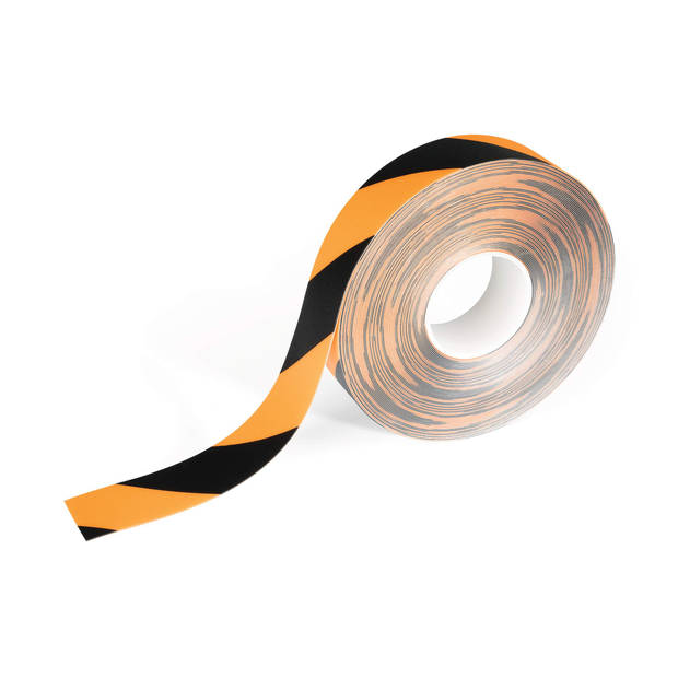 Durable DURALINE® vloer markering tape - 30 m - Geel/Zwart