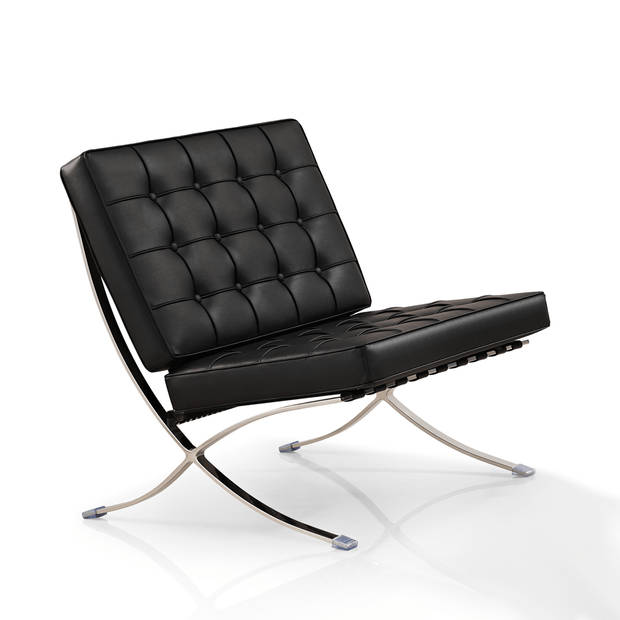 Kussenset Berlin design chair - Zwart