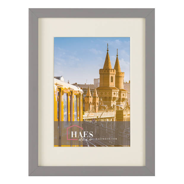 HAES DECO - Fotolijst Berlin grijs 10x15 / 15x20 - SP12320