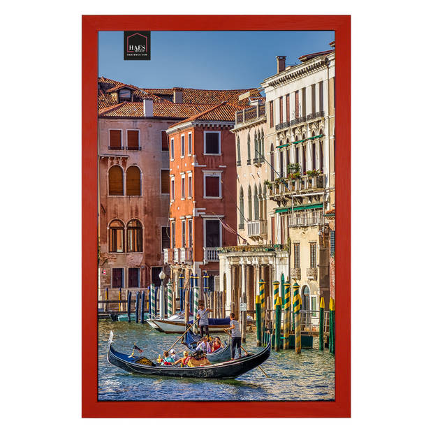 HAES DECO - Houten Fotolijst Venezia rood 30x45 -SP12745