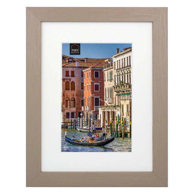 HAES DECO - Houten Fotolijst Venezia bruin 10x15 of 15x20 -SP12820