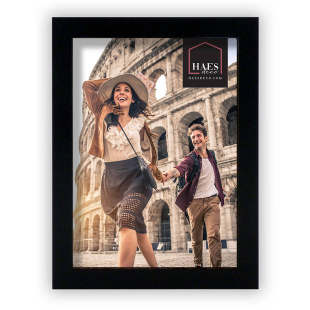 HAES DECO - Houten fotolijst Roma zwart 10x15 - SP13915