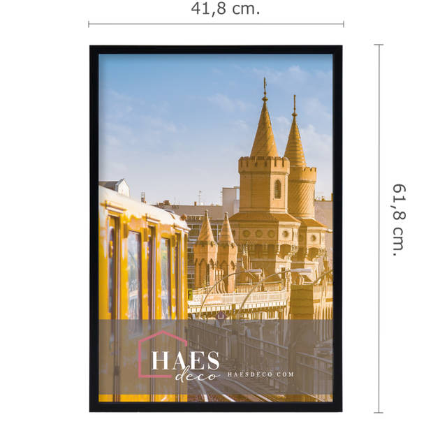 HAES DECO - Fotolijst Berlin zwart 40x60 - SP12160