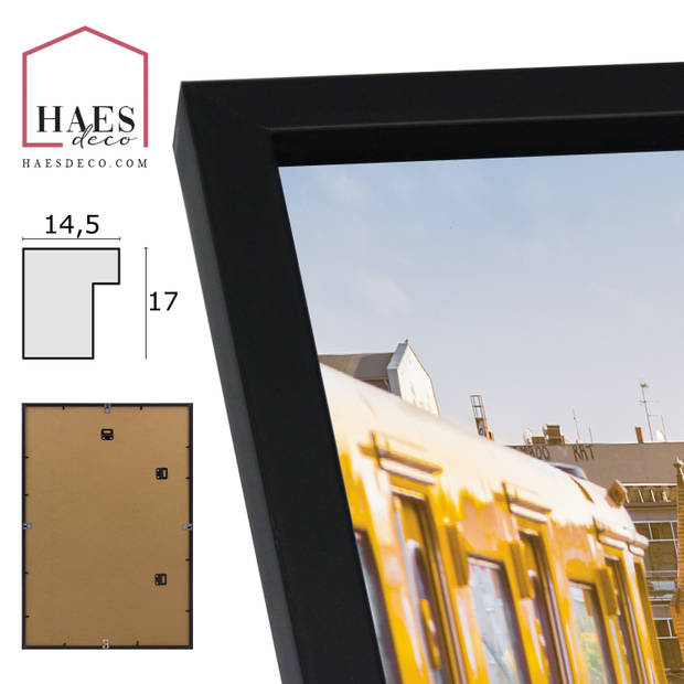 HAES DECO - Fotolijst Berlin zwart 40x60 - SP12160