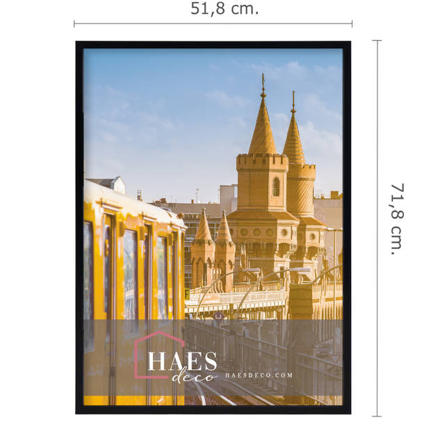 HAES DECO - Fotolijst Berlin zwart 50x70 - SP12170