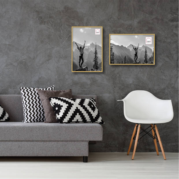 HAES DECO - Kunststof fotolijst 30x45 goud Easy Frame - EF6G