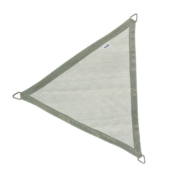 Schaduwdoek driehoek 5,0 x 5,0 x 5,0 m olijf