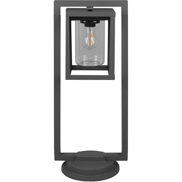 LED Tuinverlichting met Dag en Nacht Sensor - Staande Buitenlamp - Trion Lunka - E27 Fitting - Spatwaterdicht IP44 -