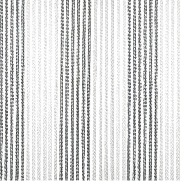 Travellife Vliegengordijn Korda 190x60 cm grijs en wit