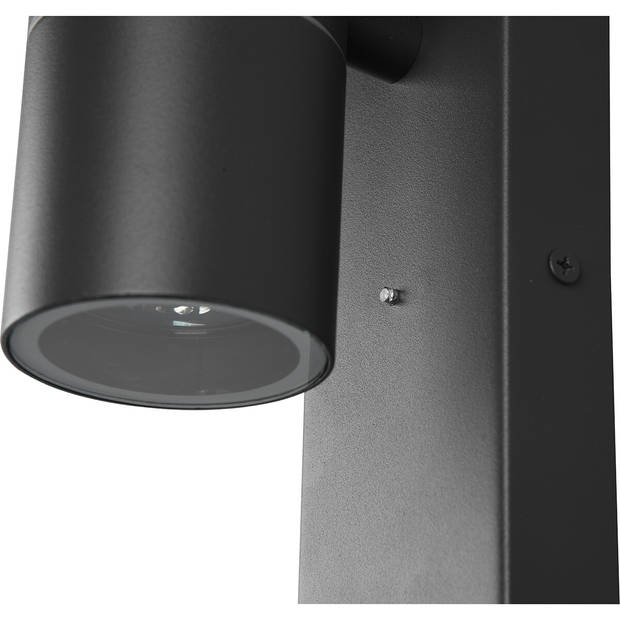 LED Tuinverlichting met Dag en Nacht Sensor - Buitenlamp - Trion Lorida Up and Down - GU10 Fitting - Spatwaterdicht IP44