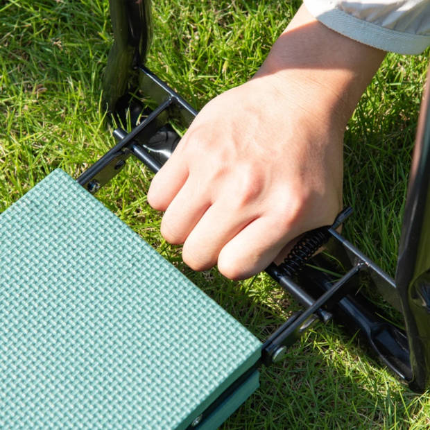 Kniekussen - Kniekussen voor in de Tuin - Kruk - Tuinstoel - Met opbergruimte voor tuingereedschap