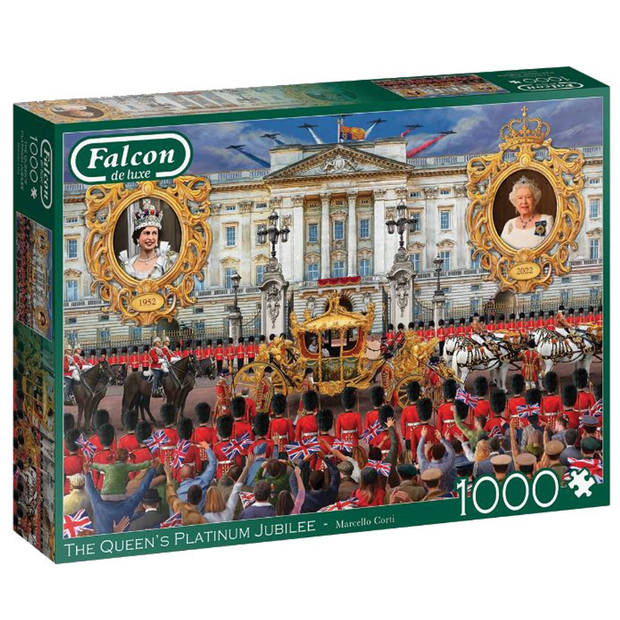 Falcon legpuzzel The Queen's Platinum Jubilee 1000 stukjes