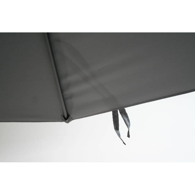 SenS-Line - Marbella Parasol Grijs 270x450 Cm - Grijs