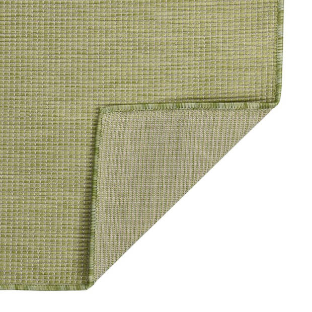 The Living Store Tuinkleed - Groen - 80 x 150 cm - UV- en weerbestendig - 100% PP