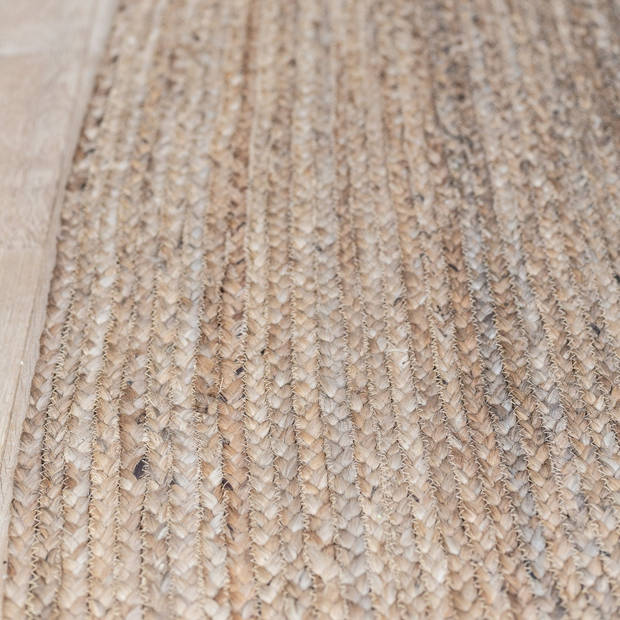 Ovaal vloerkleed Jute Naturel - Ovaal 180 x 120 cm (S)