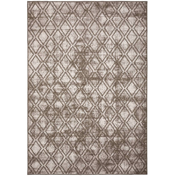 Buiten vloerkleed Frost - Bruin/Wit - dubbelzijdig - EVA Interior - 200 x 290 cm (L)