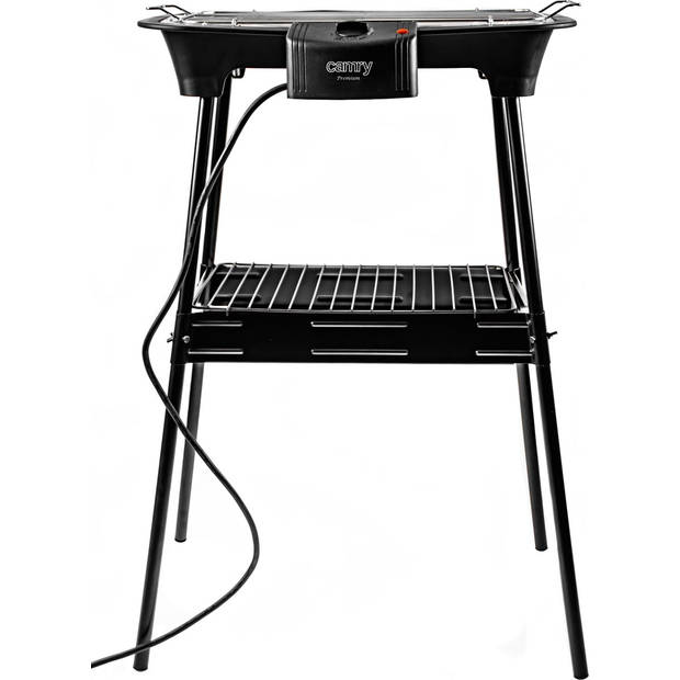 Carmy CR 6612 - Elektrische BBQ met afneembare grill