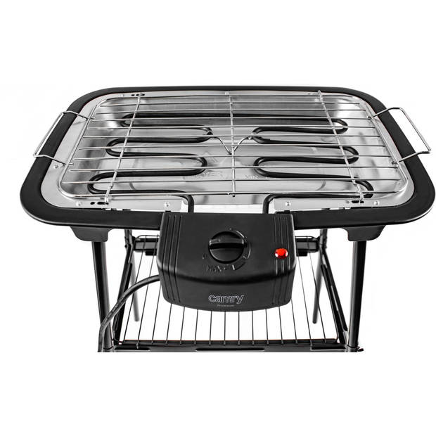 Carmy CR 6612 - Elektrische BBQ met afneembare grill