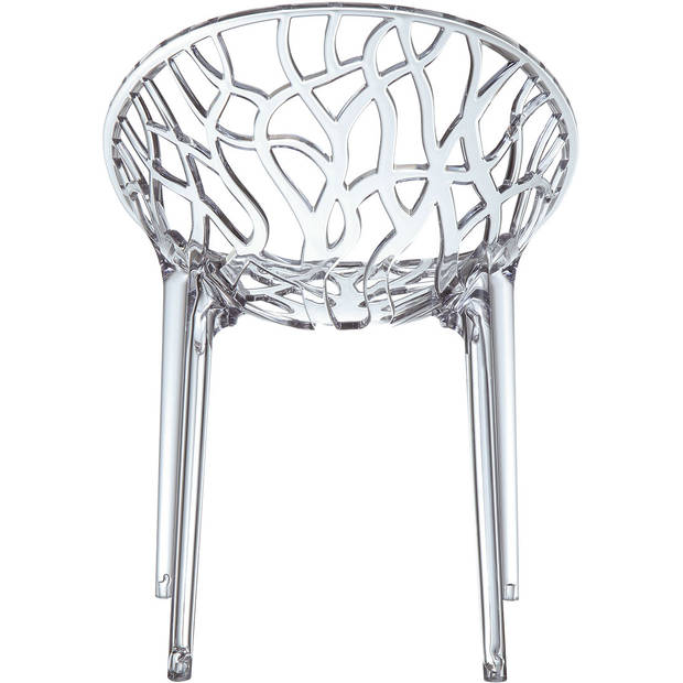 Siesta Crystal stapelbare stoel - Transparant