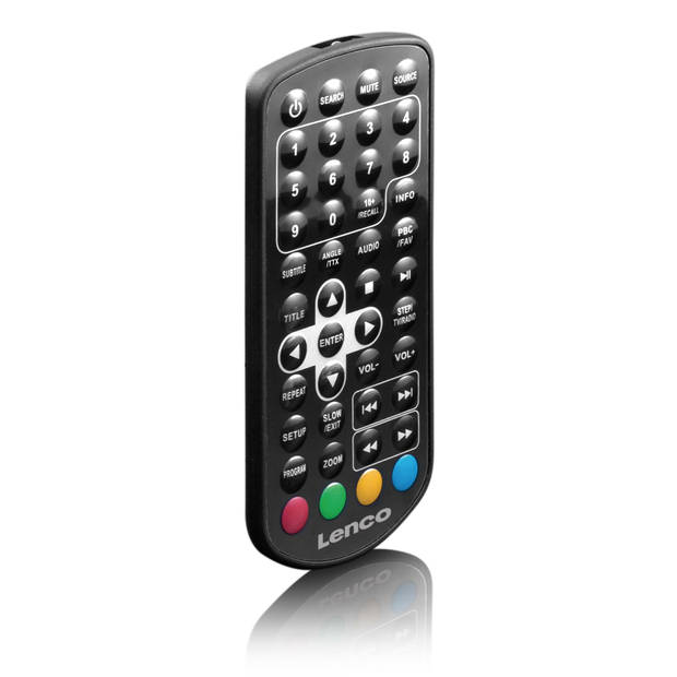 9" Portable DVD-speler met DVB-T2 ontvanger Lenco DVP-9413 Zwart