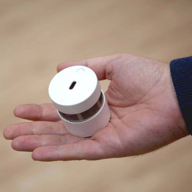 Mini rookmelder met 10 jaars sensor en batterij, 3-pack Alecto Wit